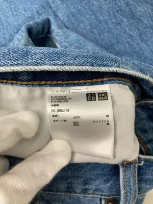 UNIQLO JEANS/ユニクロジーンズ/デニムパンツ/パンツ/ブルー/26