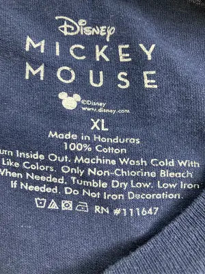 Disney/ディズニー/Tシャツ/カットソー/トップス/ネイビー/XL