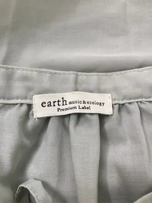 earth/アース/シャツワンピース/ワンピース/ドレス/ライトグリーン/F