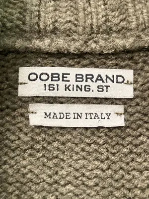 OOBE BRAND/ニット/セーター/トップス/カーキ/XL