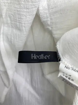 Heather/ヘザー/チュニック/ワンピース/ドレス/ホワイト/F