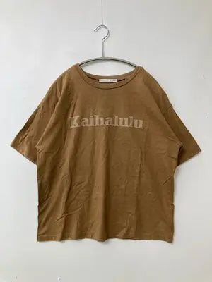 earth music&ecology/アースミュージックアンドエコロジー/Tシャツ/カットソー/トップス/ブラック/F