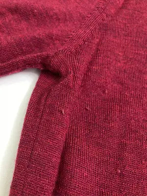 UNIQLO/ユニクロ/ニット/セーター/トップス/レッド/S