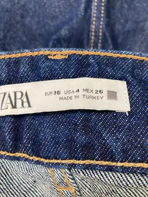 ZARA/ザラ/デニムパンツ/パンツ/ネイビー/USA 4