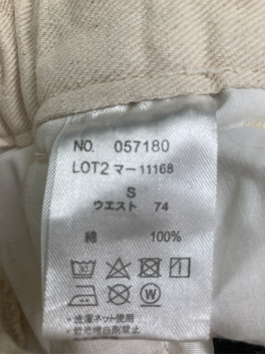 ROOT THREE/スラックス/パンツ/アイボリー/S