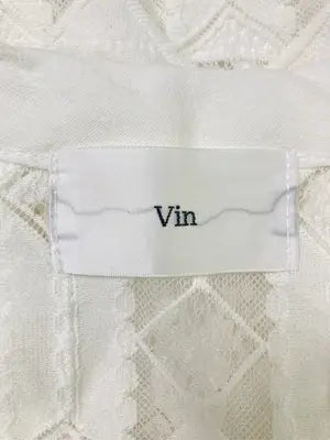 Vin/カーディガン/ボレロ/トップス/ホワイト/F