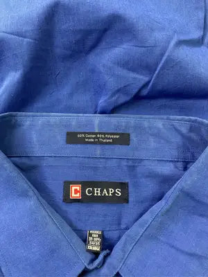 CHAPS/チャップス/シャツ/ブラウス/トップス/ブルー/128-28 1/2