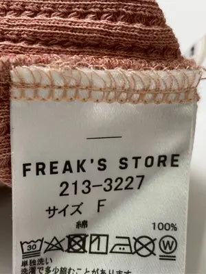 FREAK'S STORE/フリークスストア/Tシャツ/カットソー/トップス/オレンジ/F