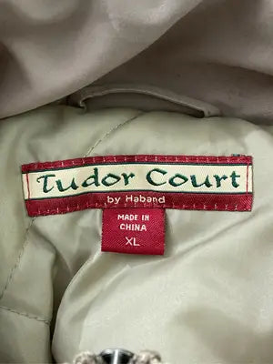 Tudor Court/テューダーコート/ダウンジャケット/コート/ジャケット/アウター/ベージュ/XL