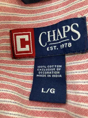 CHAPS/チャップス/シャツ/ブラウス/トップス/レッド/L