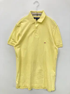 TOMMY HILFIGER/トミーヒルフィガー/ポロシャツ/トップス/イエロー/S/P