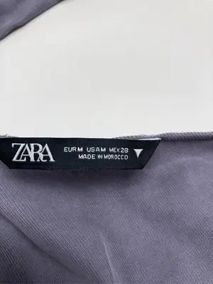 ZARA/ザラ/Tシャツ/カットソー/トップス/パープル/EUR M
