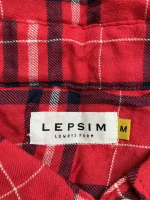 LEPSIM LOWRYS FARM/シャツ/ブラウス/トップス/レッド/M