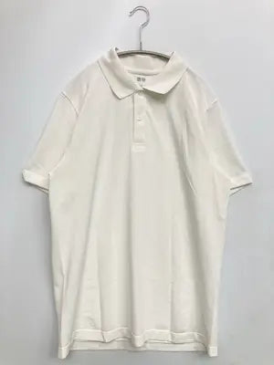 UNIQLO/ユニクロ/ポロシャツ/トップス/ホワイト/L