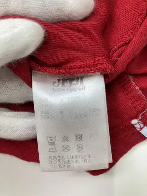 HTH/Tシャツ/カットソー/トップス/レッド