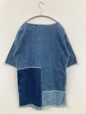 MOUSSY/マウジー/Tシャツ/カットソー/トップス/ブルー/FREE