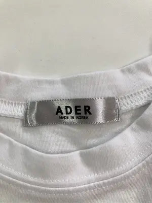 ADER/アーダー/Tシャツ/カットソー/トップス/ホワイト
