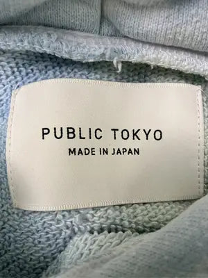 PUBLIC TOKYO/パブリックトウキョウ/パーカー/トップス/スカイブルー/F