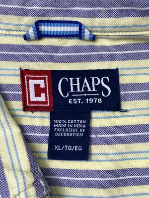 CHAPS/チャップス/シャツ/ブラウス/トップス/イエロー/XL/TG/EG