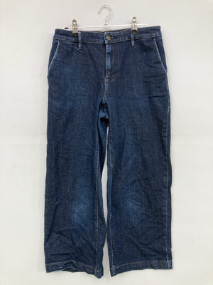 無印良品/ムジルシリョウヒン/デニムパンツ/パンツ/ネイビー/XL
