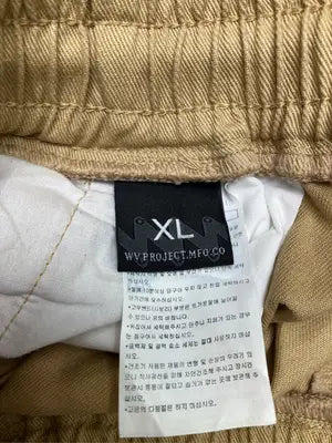 WVUR/チノパンツ/パンツ/ベージュ/XL