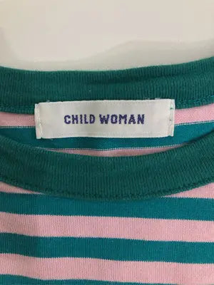 CHILD WOMAN/チャイルドウーマン/Tシャツ/カットソー/トップス/グリーン/F