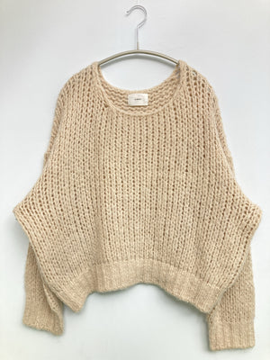 LE MORE/ルモア/ニット/セーター/トップス/ベージュ/F