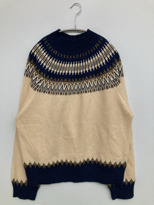 earth/アース/ニット/セーター/トップス/ブルー/F