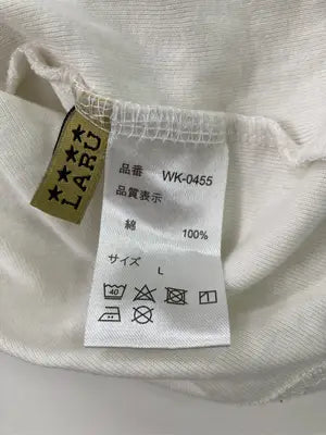 LARU/ラルー/Tシャツ/カットソー/トップス/アイボリー/L