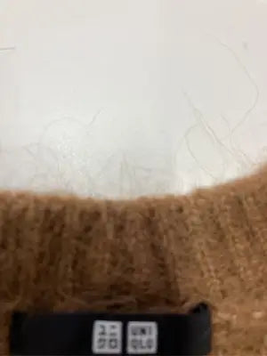 UNIQLO/ユニクロ/ニット/セーター/トップス/ブラウン/S