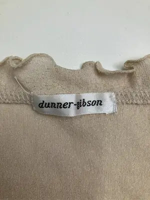 dunner-gibson/カーディガン/ボレロ/トップス/ベージュ/M