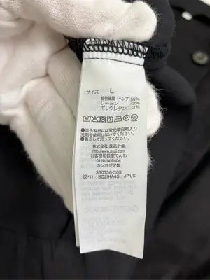 無印良品/ムジルシリョウヒン/ワンピース/ワンピース/ドレス/ブラック/L