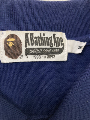 A BATHING APE/アベイシングエイプ/ポロシャツ/トップス/ブルー/M