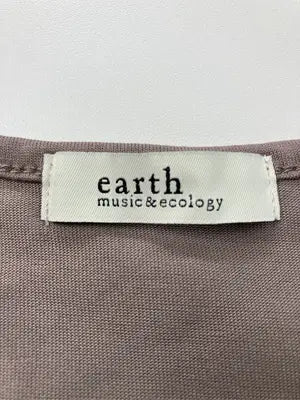 earth music&ecology/アースミュージックアンドエコロジー/Tシャツ/カットソー/トップス/ブラウン/F