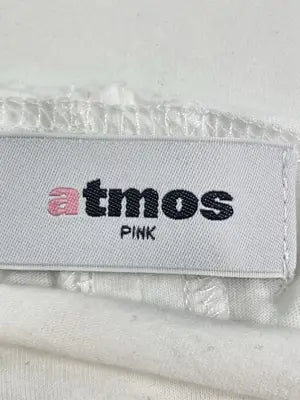 ATMOS PINK/Tシャツ/カットソー/トップス/ホワイト