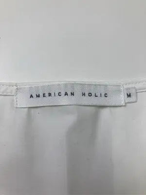 AMERICAN HOLIC/アメリカンホリック/ノースリーブ/トップス/ホワイト/M