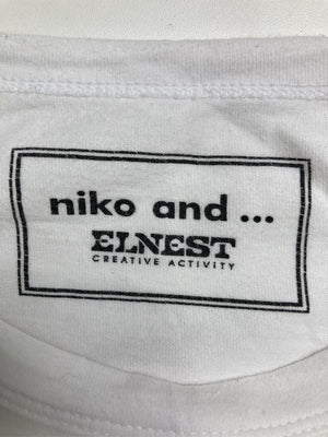 niko and .../ニコアンド/Tシャツ/カットソー/トップス/ホワイト/M