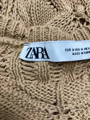 ZARA/ザラ/ニット/セーター/トップス/ブラウン/EUR M