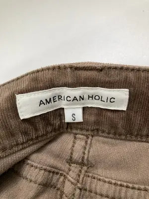 AMERICAN HOLIC/アメリカンホリック/その他パンツ/パンツ/ブラウン/S
