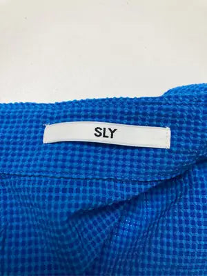 SLY/スライ/シャツ/ブラウス/トップス/ブルー/2