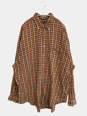 Abercrombie & Fitch/アバクロンビーアンドフィッチ/シャツ/ブラウス/トップス/オレンジ/L