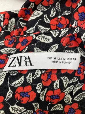 ZARA/ザラ/ワンピース/ワンピース/ドレス/レッド/USA M