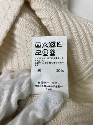 SUNNY SPORTS/サニースポーツ/ニット/セーター/トップス/アイボリー/MEDIUM(38-40)