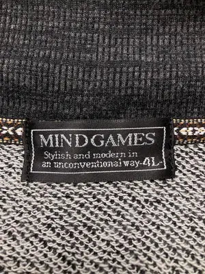 Mind Games/パーカー/トップス/グレー/4L
