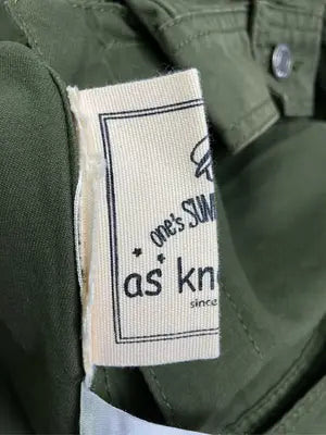 as know as/アズノゥアズ/シャツ/ブラウス/トップス/グリーン/M