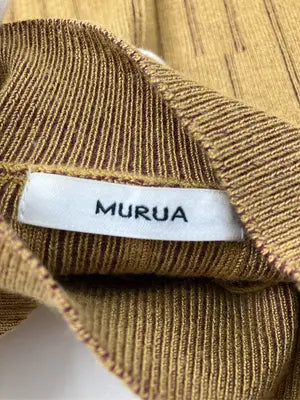 MURUA/ムルーア/ニット/セーター/トップス/ブラウン/F