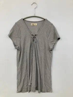 HOLLISTER/ホリスター/Tシャツ/カットソー/トップス/グレー/L