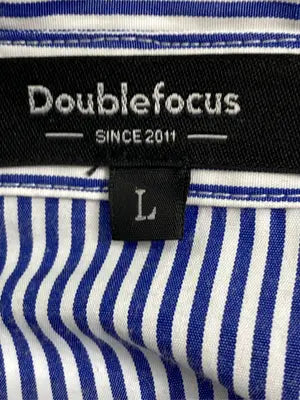 Doublefocus/ダブルフォーカス/シャツ/ブラウス/トップス/ブルー/L