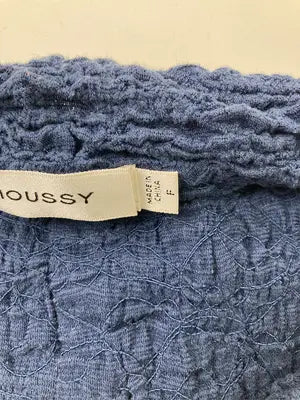 MOUSSY/マウジー/シャツ/ブラウス/トップス/ブルー/F