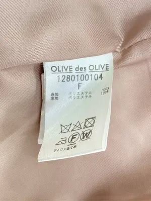 OLIVE des OLIVE/オリーブデオリーブ/チェスターコート/ジャケット/アウター/ベージュ/F